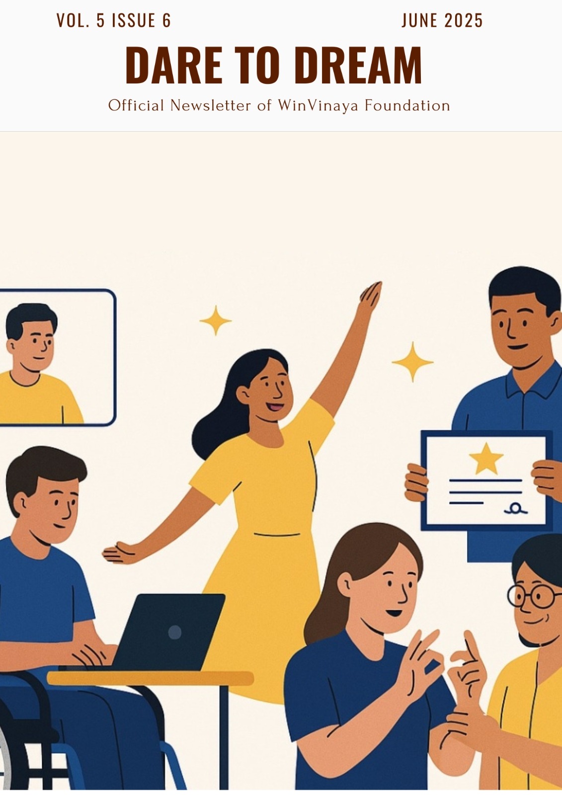 cover image for September months newsletter