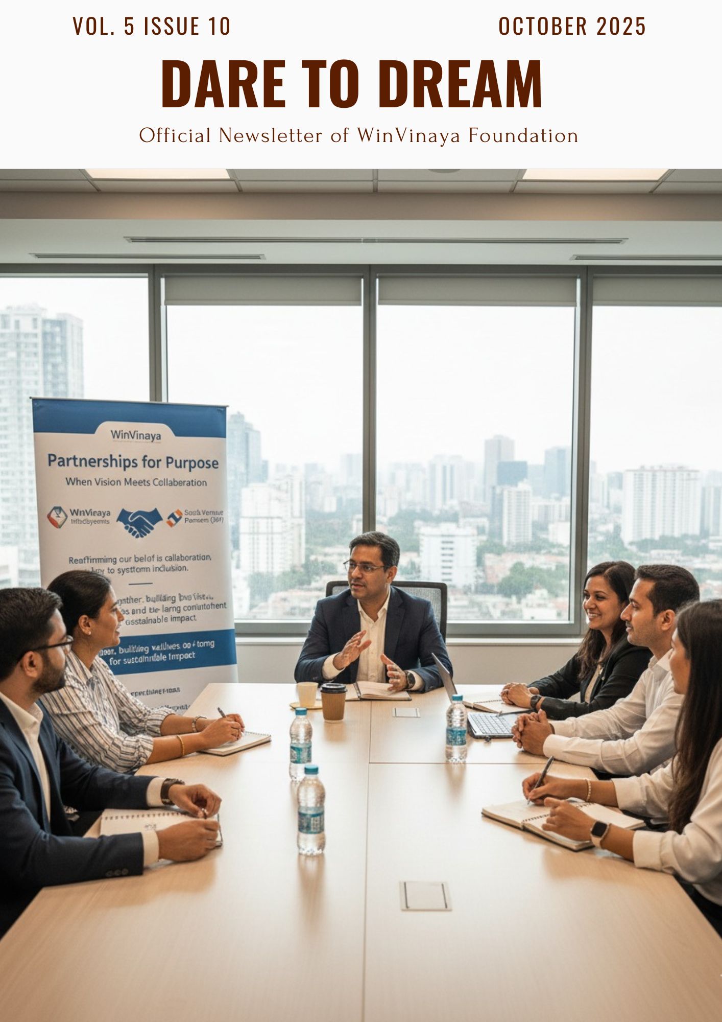 WVF cover image October August Newsletter cover image