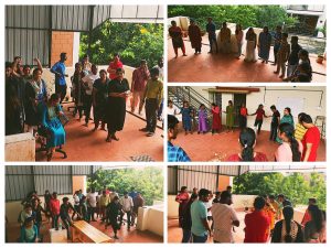 Moments from our weekly circle time at WinVinaya