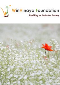 A red flower blooming among white wildflowers